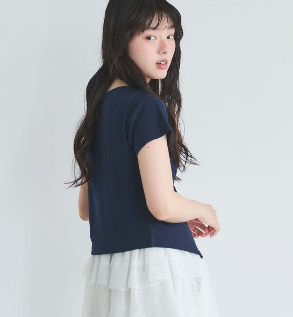 archives「Ｆリボンカットカーディガン&times;チェックキャミＳＥＴ」|カーディガン|