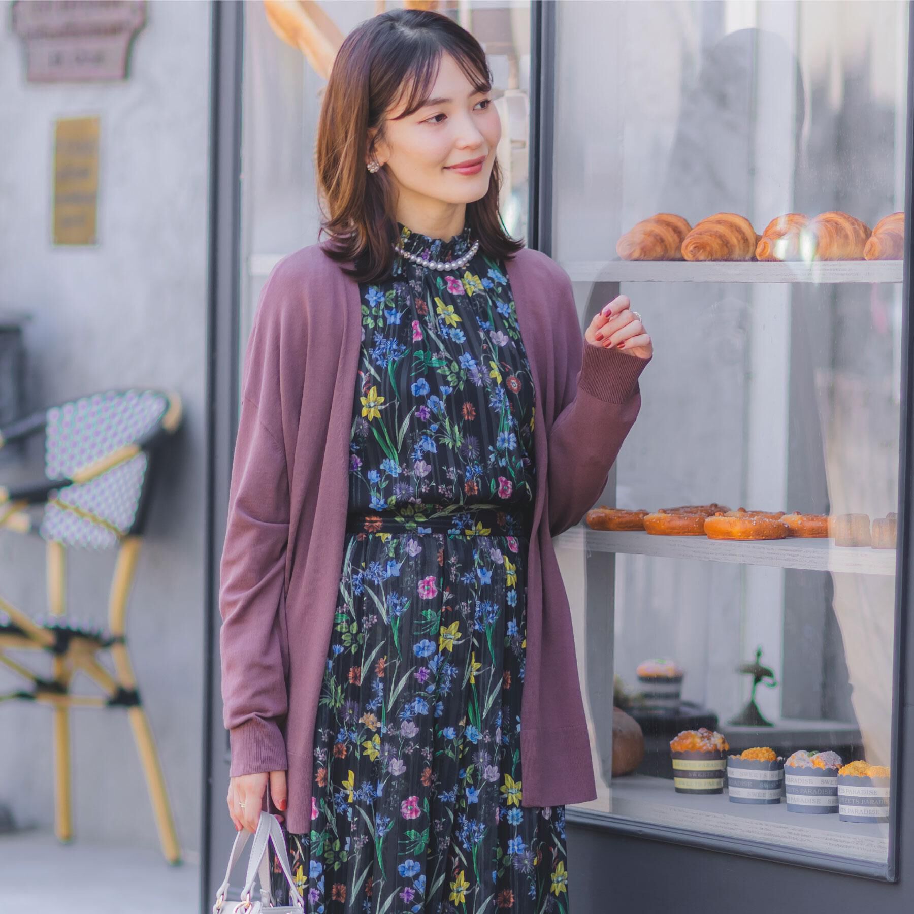 ITS&rsquo;DEMO「【手洗い可／アンチピリング】着流しカーディガン」|カーディガン|