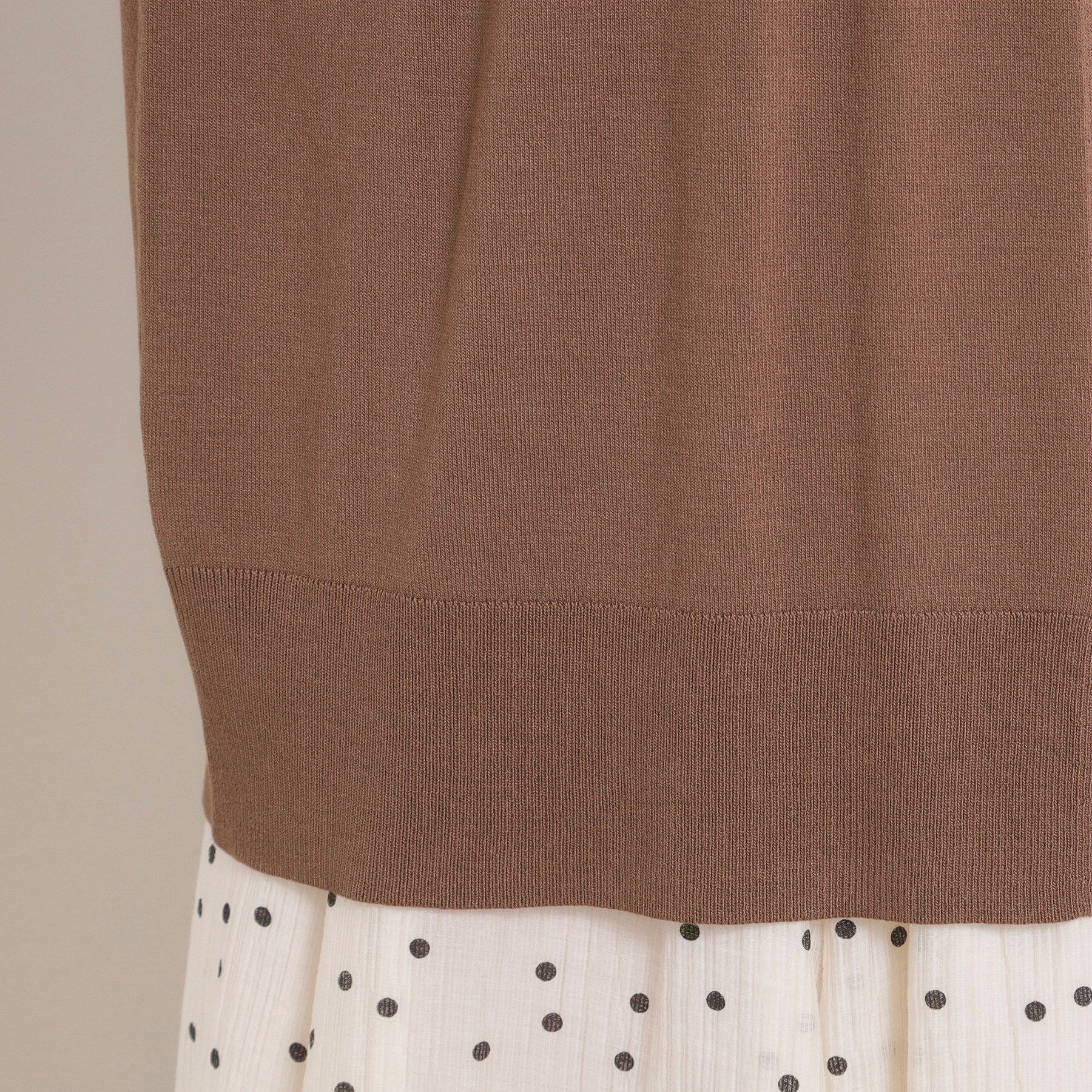 ITS&rsquo;DEMO「【手洗い可／アンチピリング】着流しカーディガン」|カーディガン|