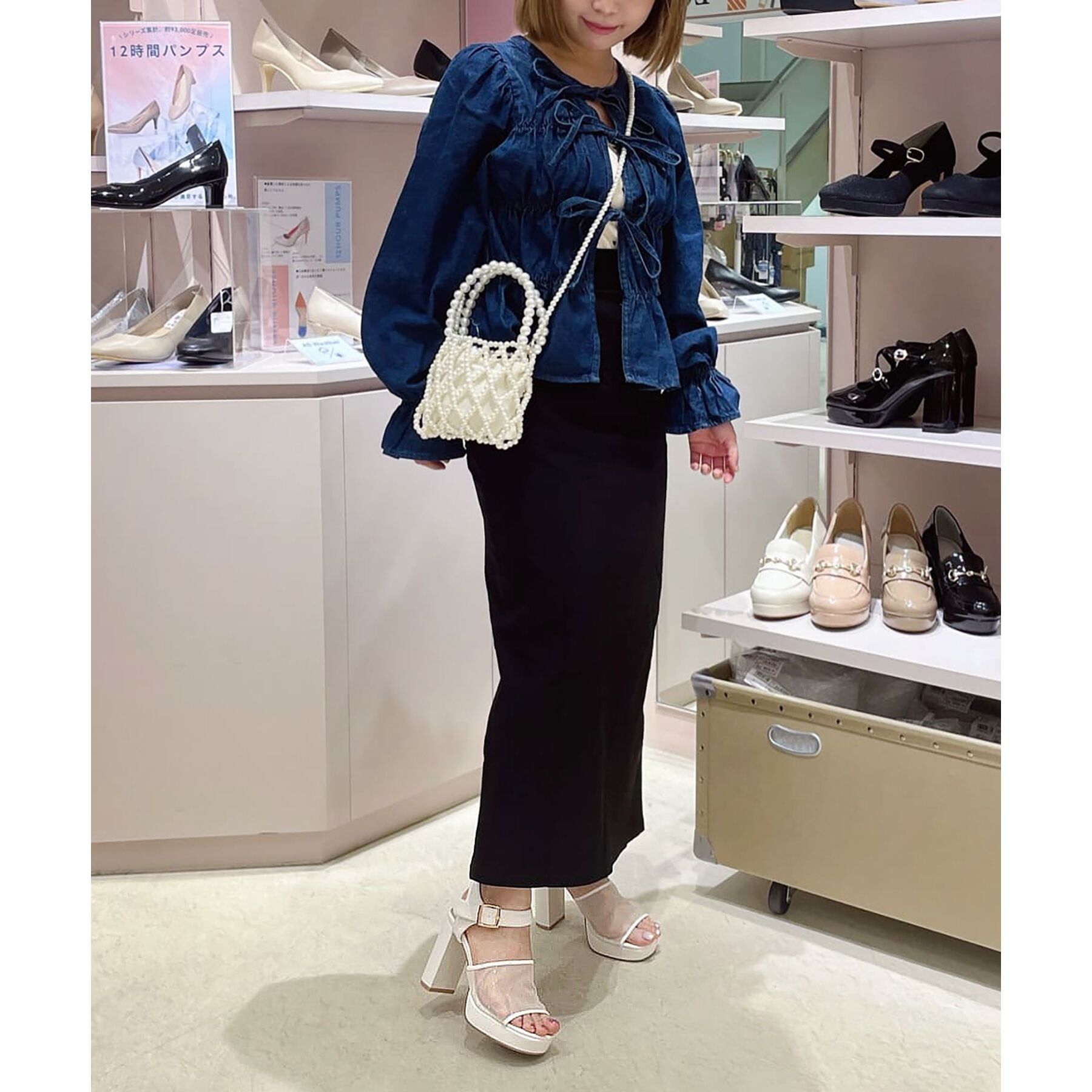 ESPERANZA「ラメチュールコンビサンダル 24SS」|サンダル|