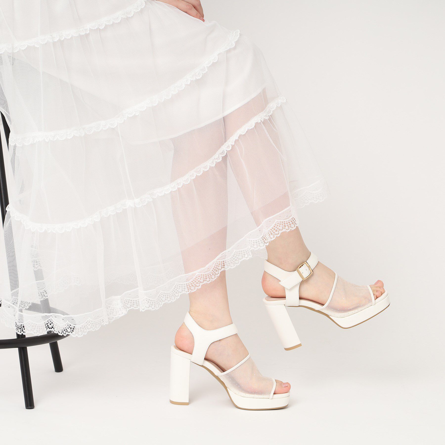 ESPERANZA「ラメチュールコンビサンダル 24SS」|サンダル|