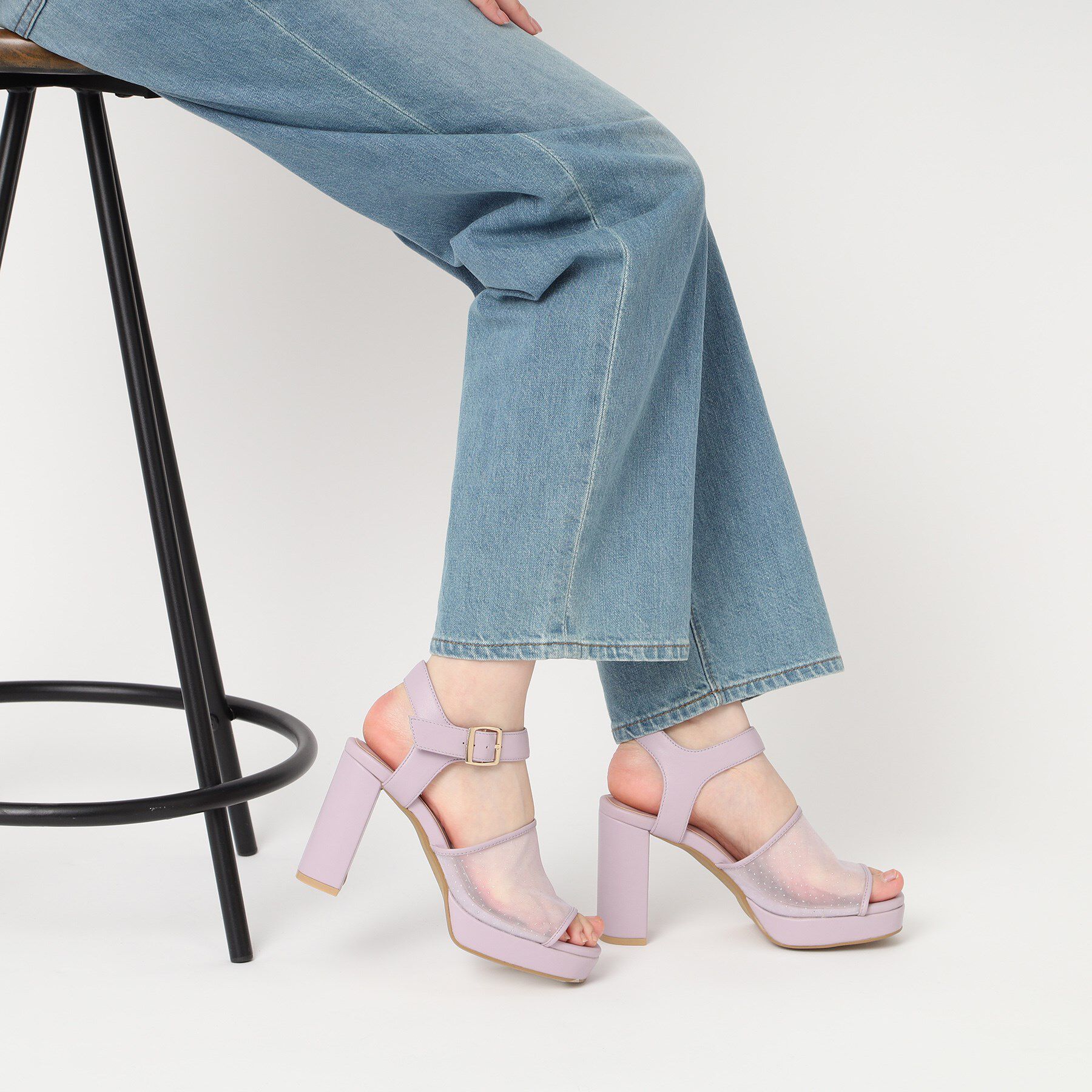 ESPERANZA「ラメチュールコンビサンダル 24SS」|サンダル|