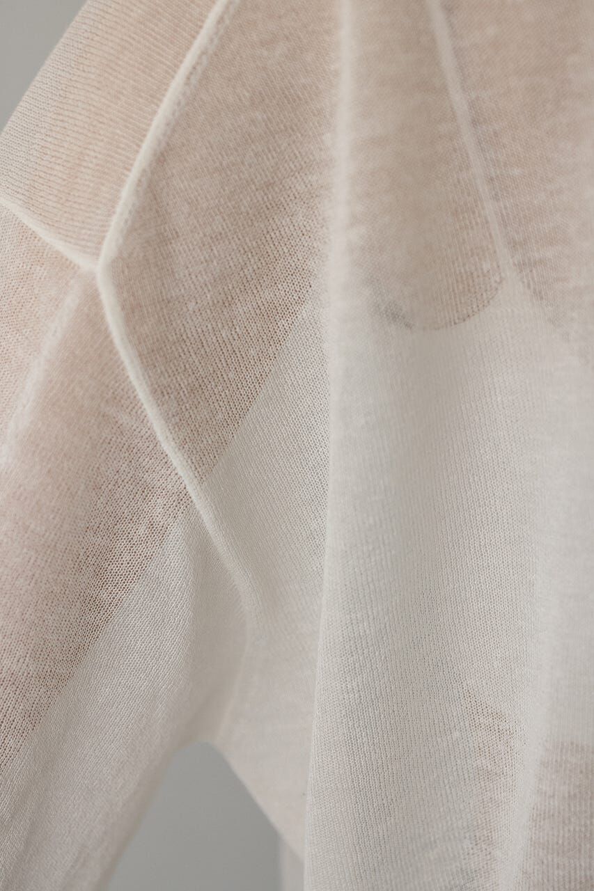 STYLEMIXER「ウォッシャブルリネンニットカーディガン」|カーディガン|