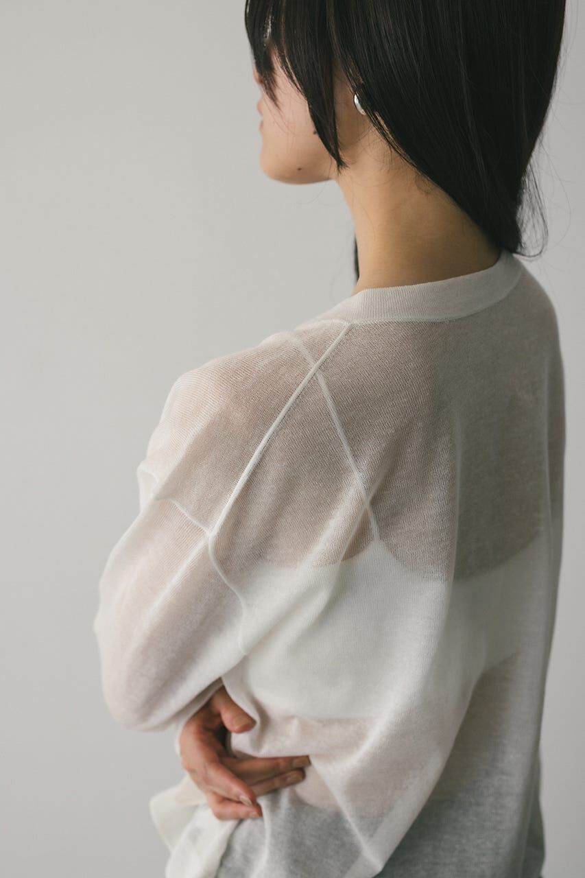 STYLEMIXER「ウォッシャブルリネンニットカーディガン」|カーディガン|