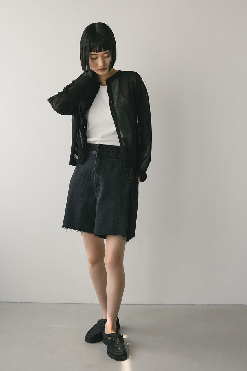 STYLEMIXER「ウォッシャブルリネンニットカーディガン」|カーディガン|