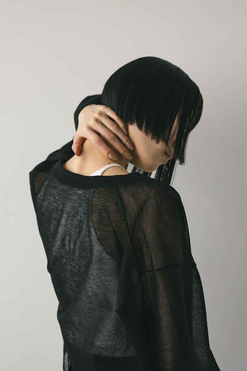 STYLEMIXER「ウォッシャブルリネンニットカーディガン」|カーディガン|