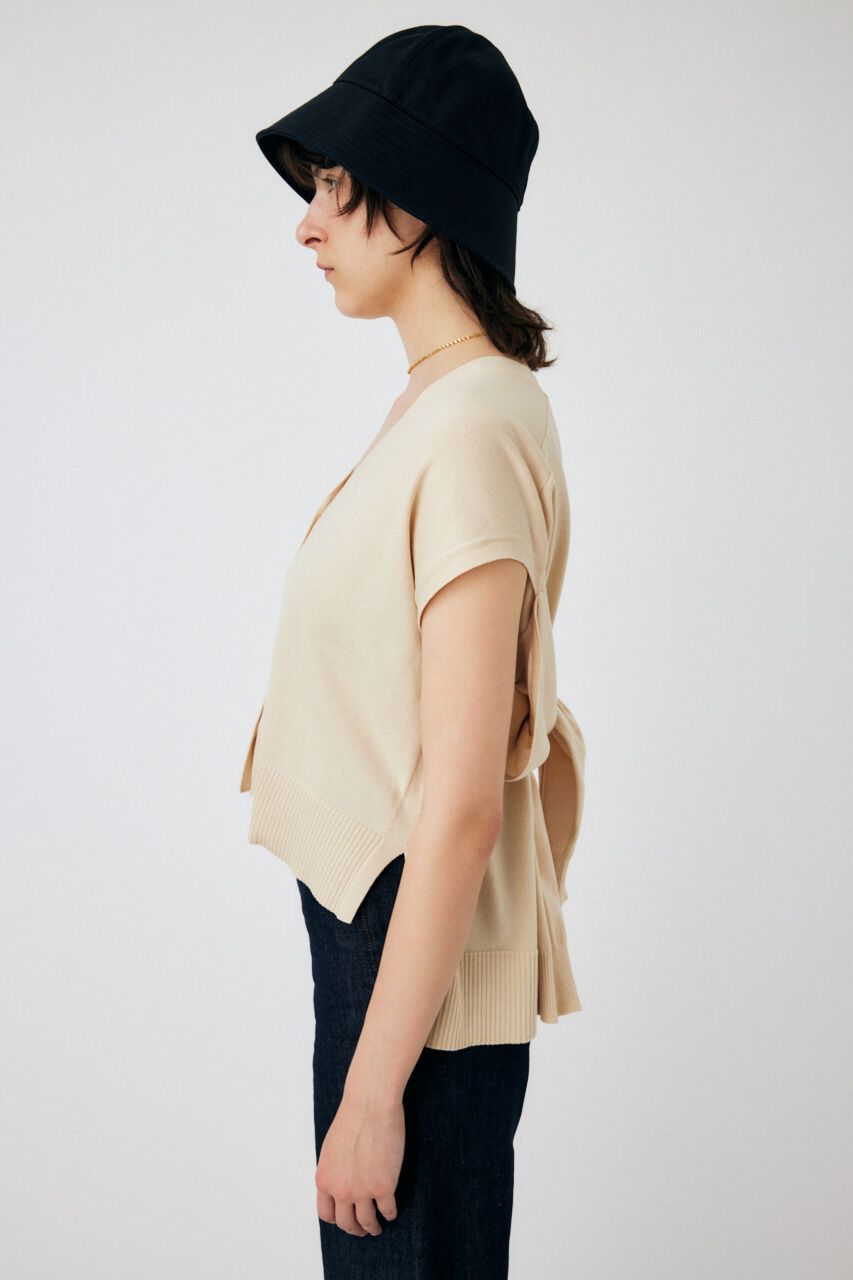 MOUSSY「DROP SHOULDER KNIT カーディガン」|カーディガン|