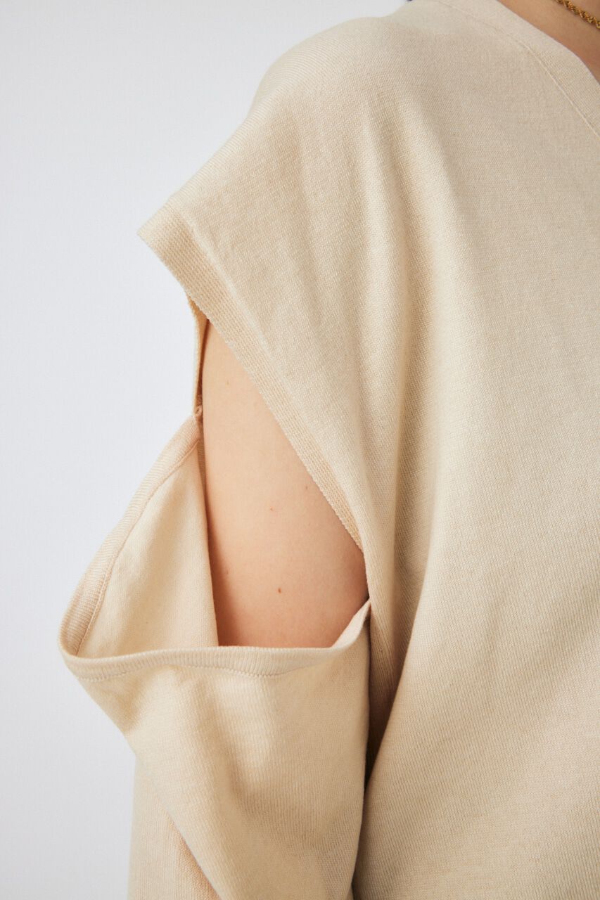 MOUSSY「DROP SHOULDER KNIT カーディガン」|カーディガン|