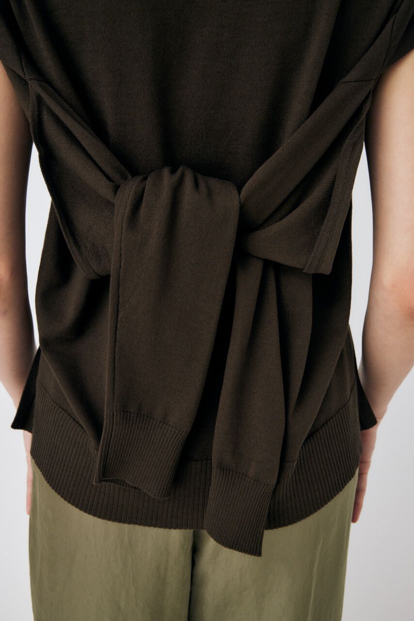 MOUSSY「DROP SHOULDER KNIT カーディガン」|カーディガン|