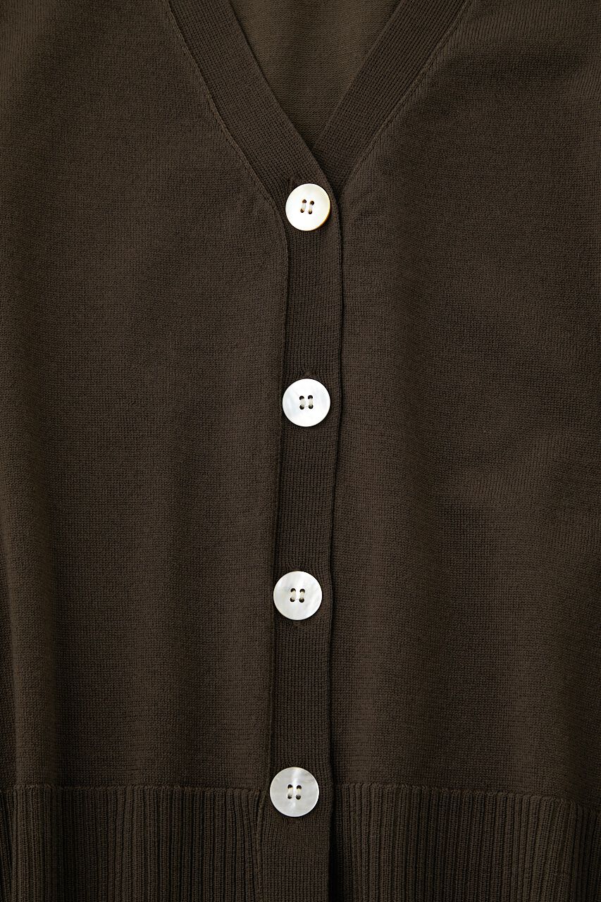 MOUSSY「DROP SHOULDER KNIT カーディガン」|カーディガン|