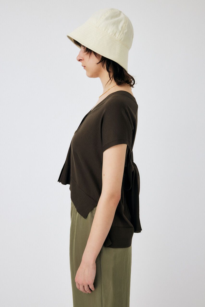 MOUSSY「DROP SHOULDER KNIT カーディガン」|カーディガン|