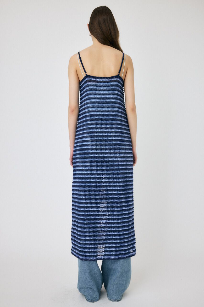 MOUSSY「MIX COLOR CROCHET ワンピース」|ワンピース|