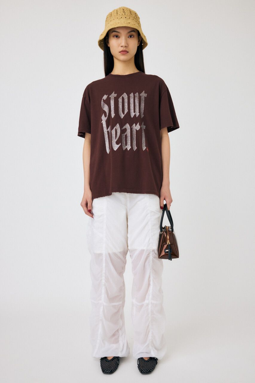 MOUSSY「GLITTER DAMAGE シャツ」|Tシャツ・カットソー|