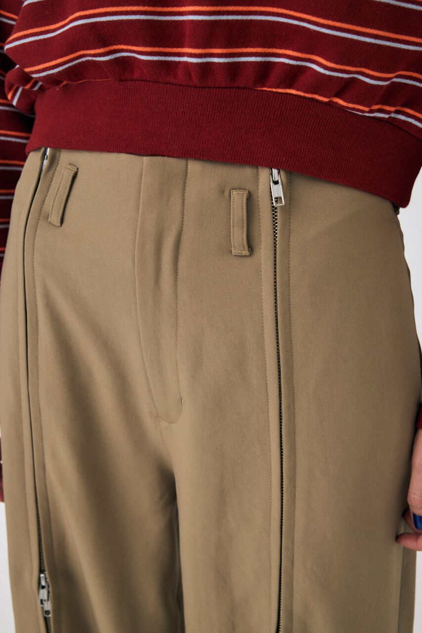 MOUSSY「ZIP UP WIDE トラウザーズ」|その他|