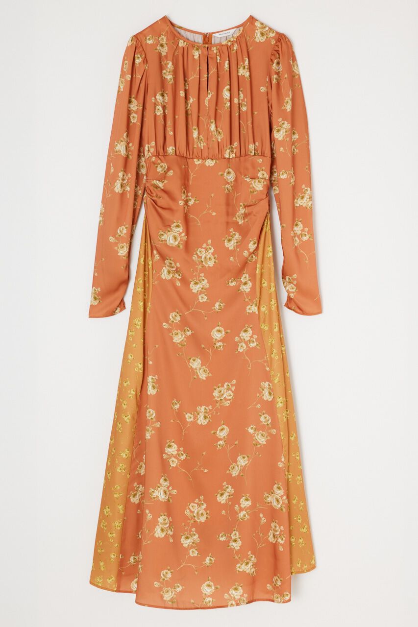 MOUSSY「PANEL FLOWER ドレス」|ワンピース|