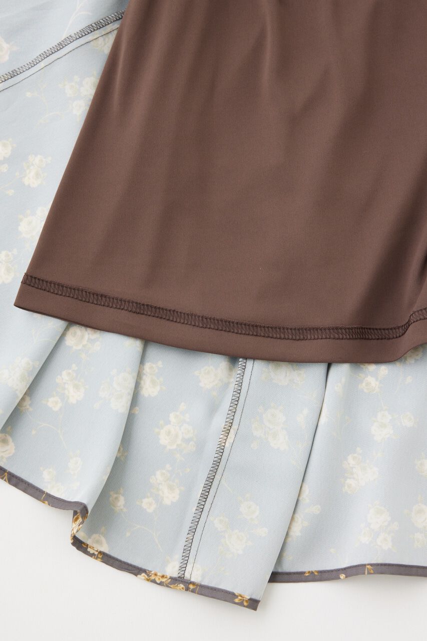 MOUSSY「PANEL FLOWER ドレス」|ワンピース|