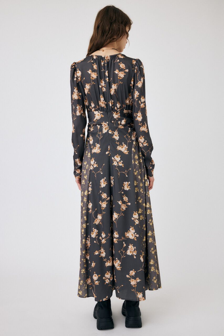 MOUSSY「PANEL FLOWER ドレス」|ワンピース|