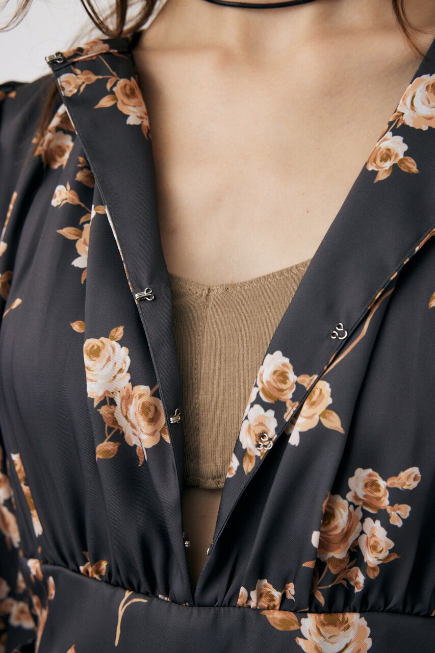 MOUSSY「PANEL FLOWER ドレス」|ワンピース|