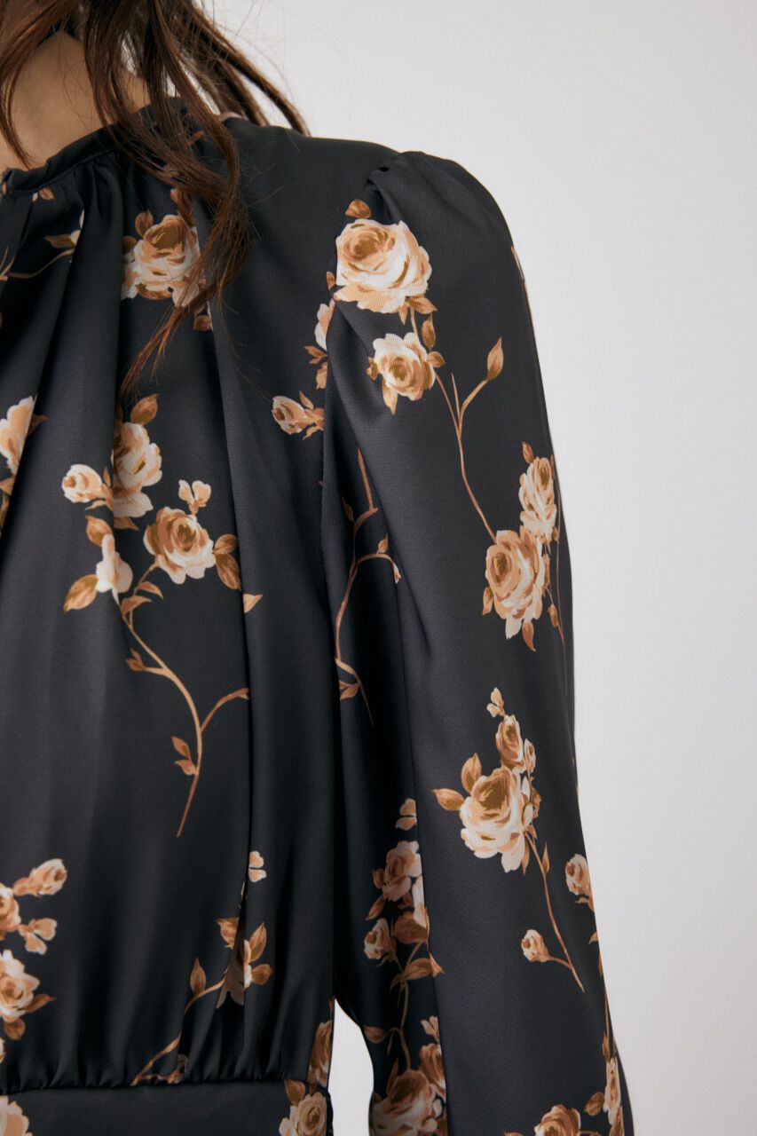 MOUSSY「PANEL FLOWER ドレス」|ワンピース|