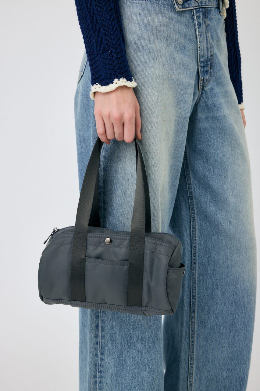 MOUSSY「NYLON ROUND ダッフルバッグ」|その他|GRY