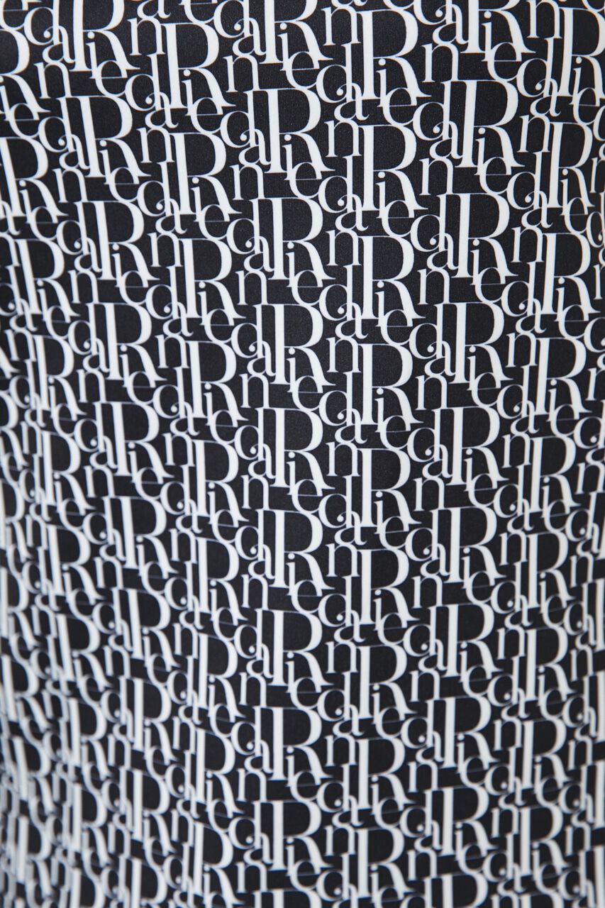 rienda「ALL OVERノースリーブモックネック」|シャツ・ブラウス|