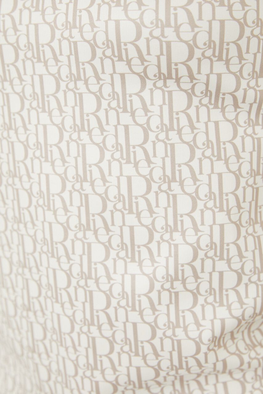 rienda「ALL OVERノースリーブモックネック」|シャツ・ブラウス|