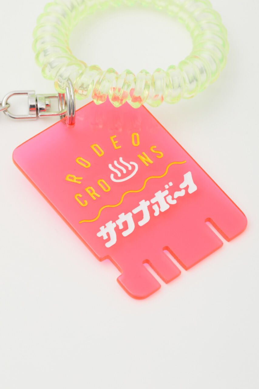 RODEO CROWNS「サウナボーイ 松竹梅錠 キーホルダー」|ピアス|