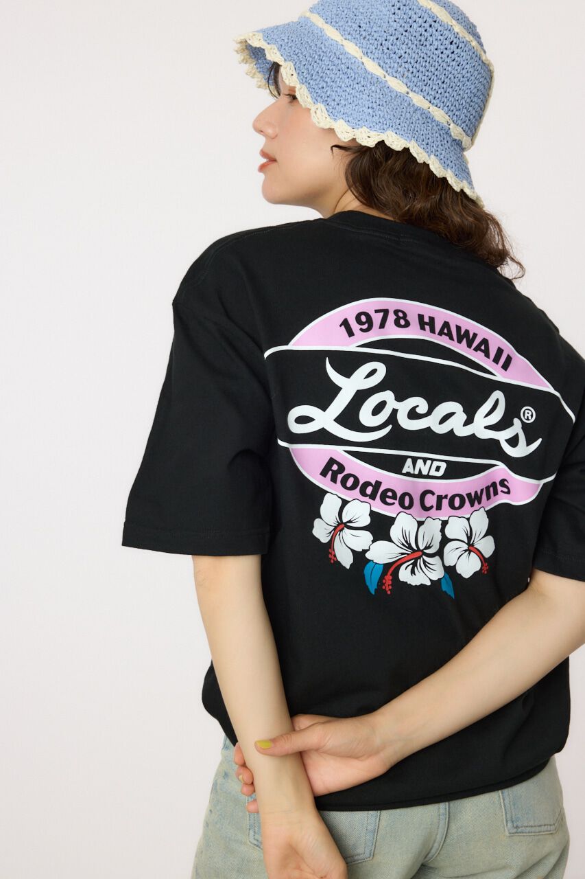 RODEO CROWNS「LOCALS x RCS Tシャツ」|Tシャツ・カットソー|BLK