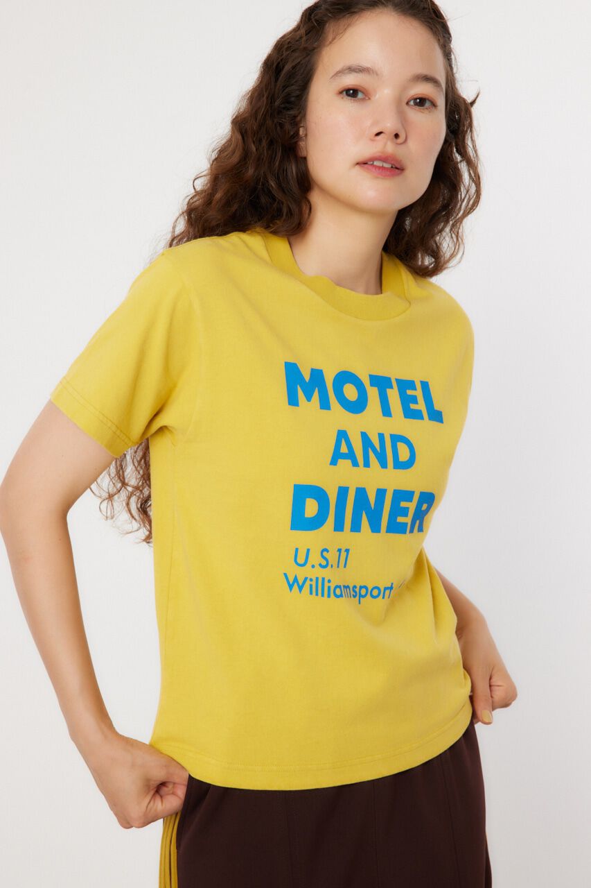 RODEO CROWNS「MOTEL AND DINER VINTAGE Tシャツ」|Tシャツ・カットソー|YEL