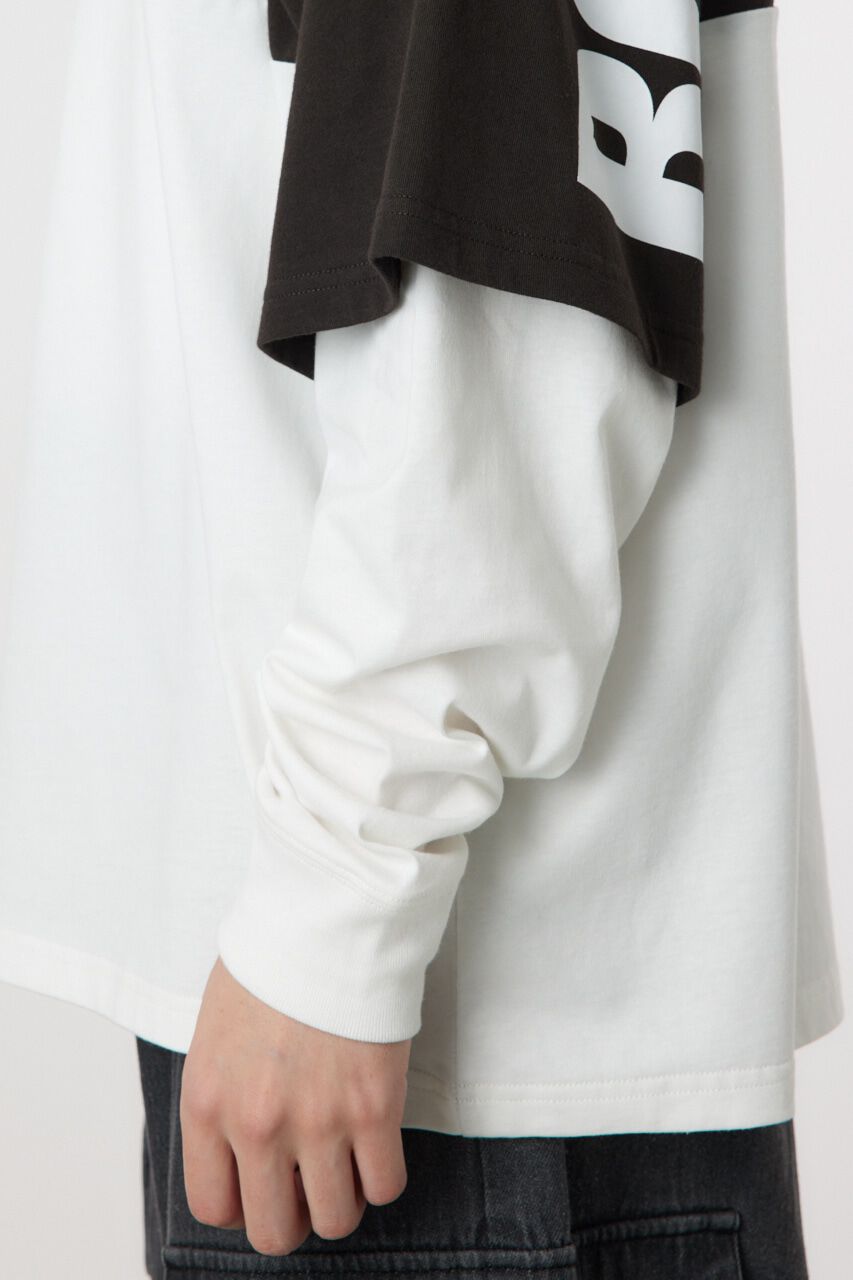 RODEO CROWNS「バイカラーL/S Tシャツ」|Tシャツ・カットソー|