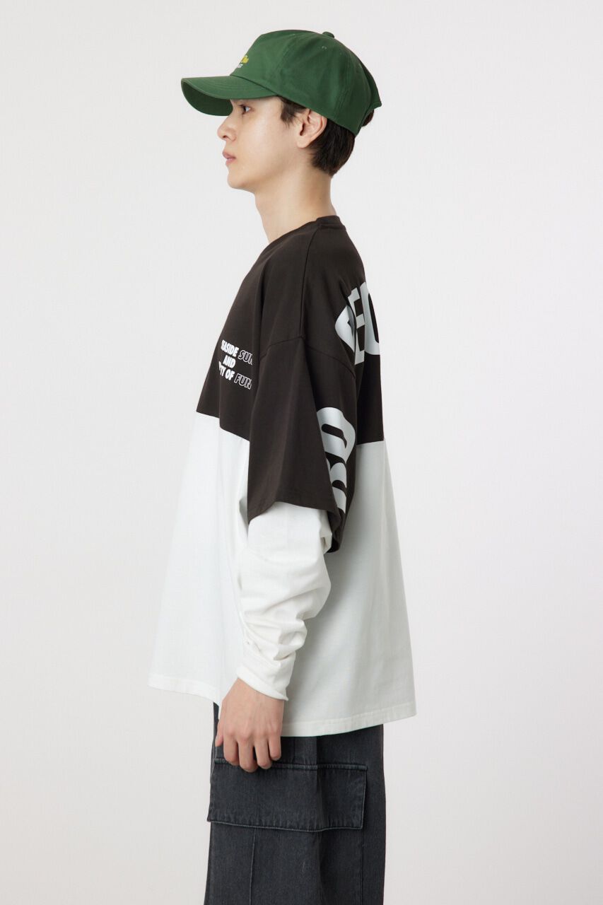 RODEO CROWNS「バイカラーL/S Tシャツ」|Tシャツ・カットソー|