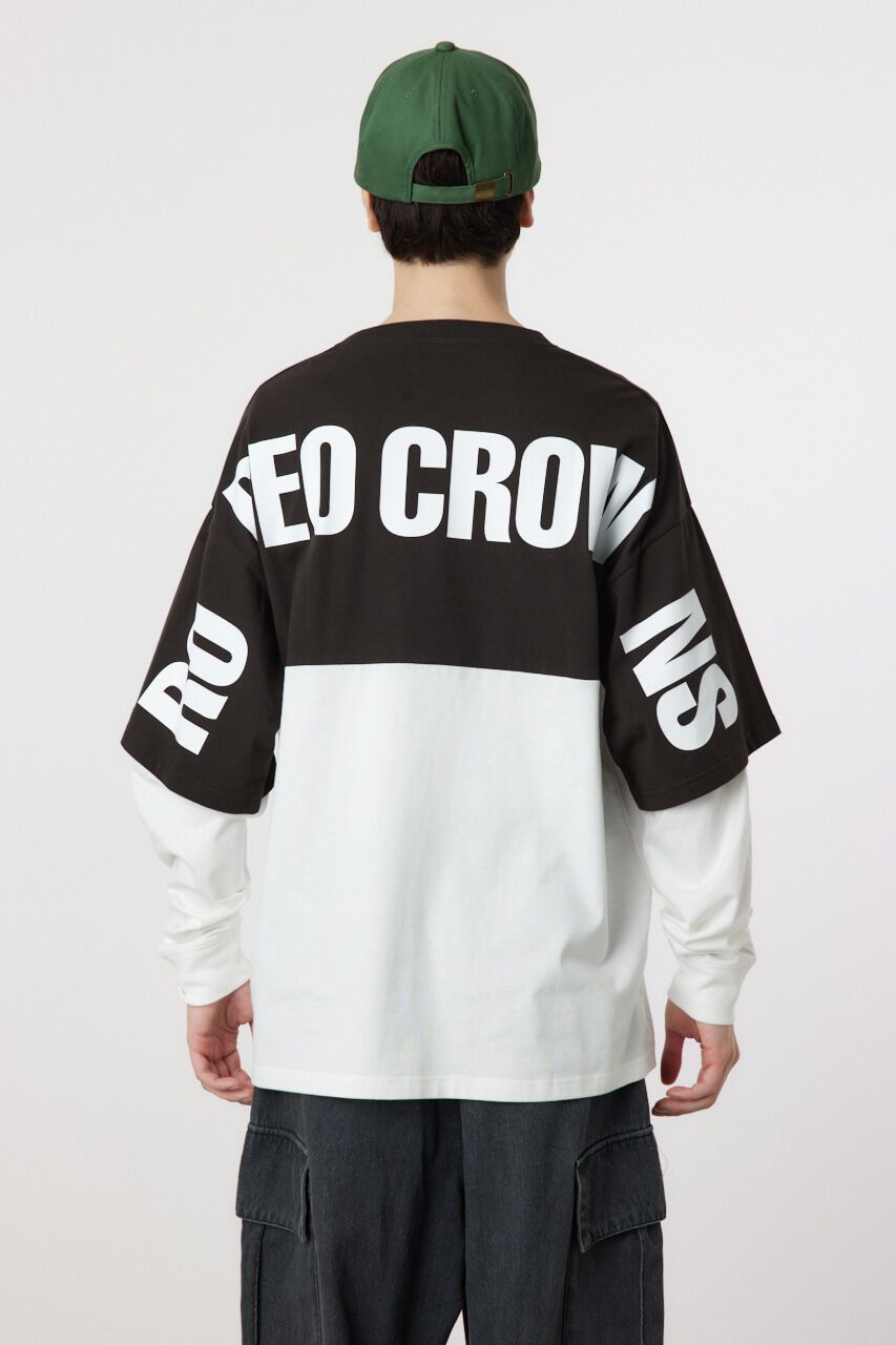 RODEO CROWNS「バイカラーL/S Tシャツ」|Tシャツ・カットソー|