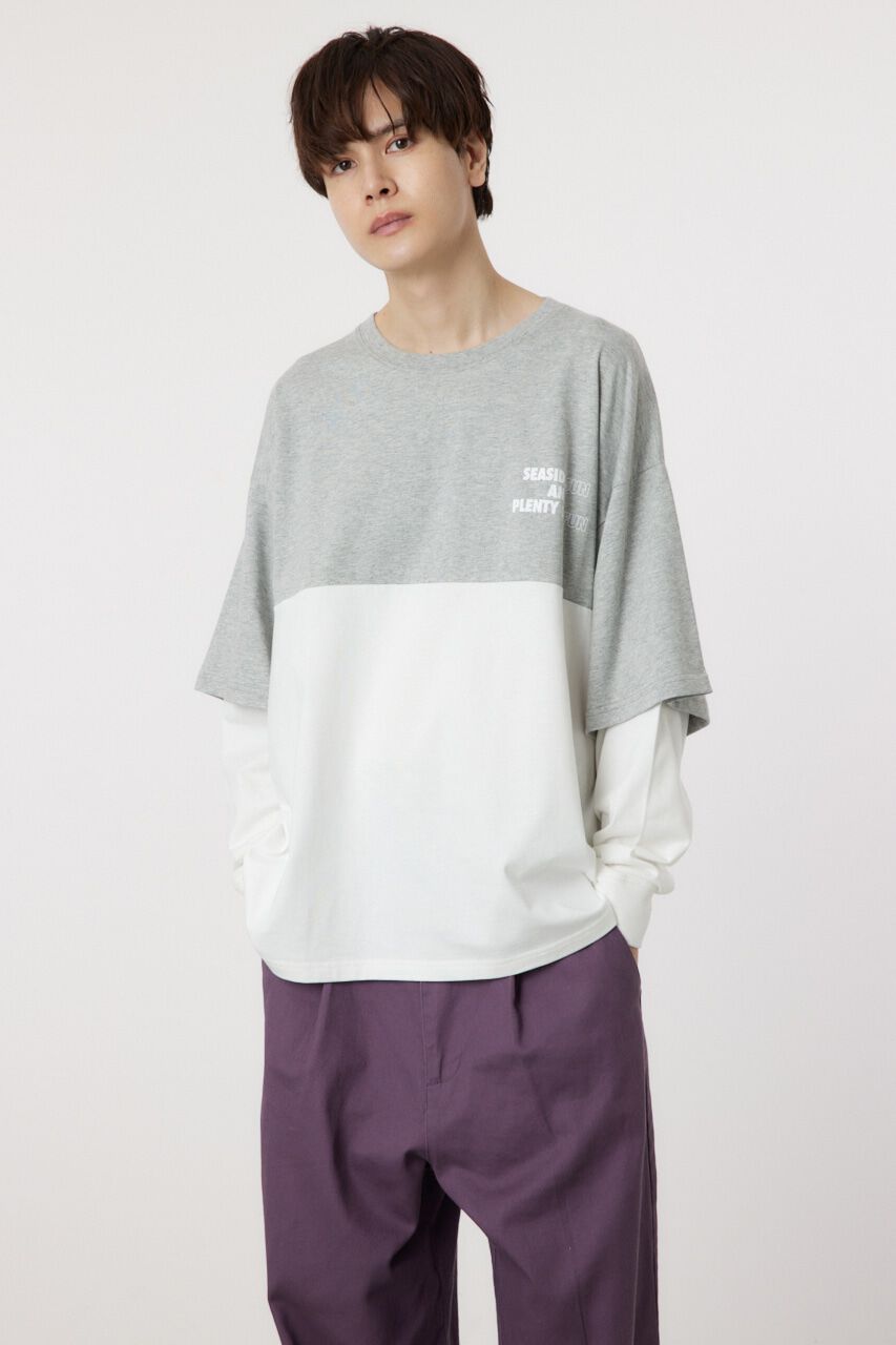 RODEO CROWNS「バイカラーL/S Tシャツ」|Tシャツ・カットソー|