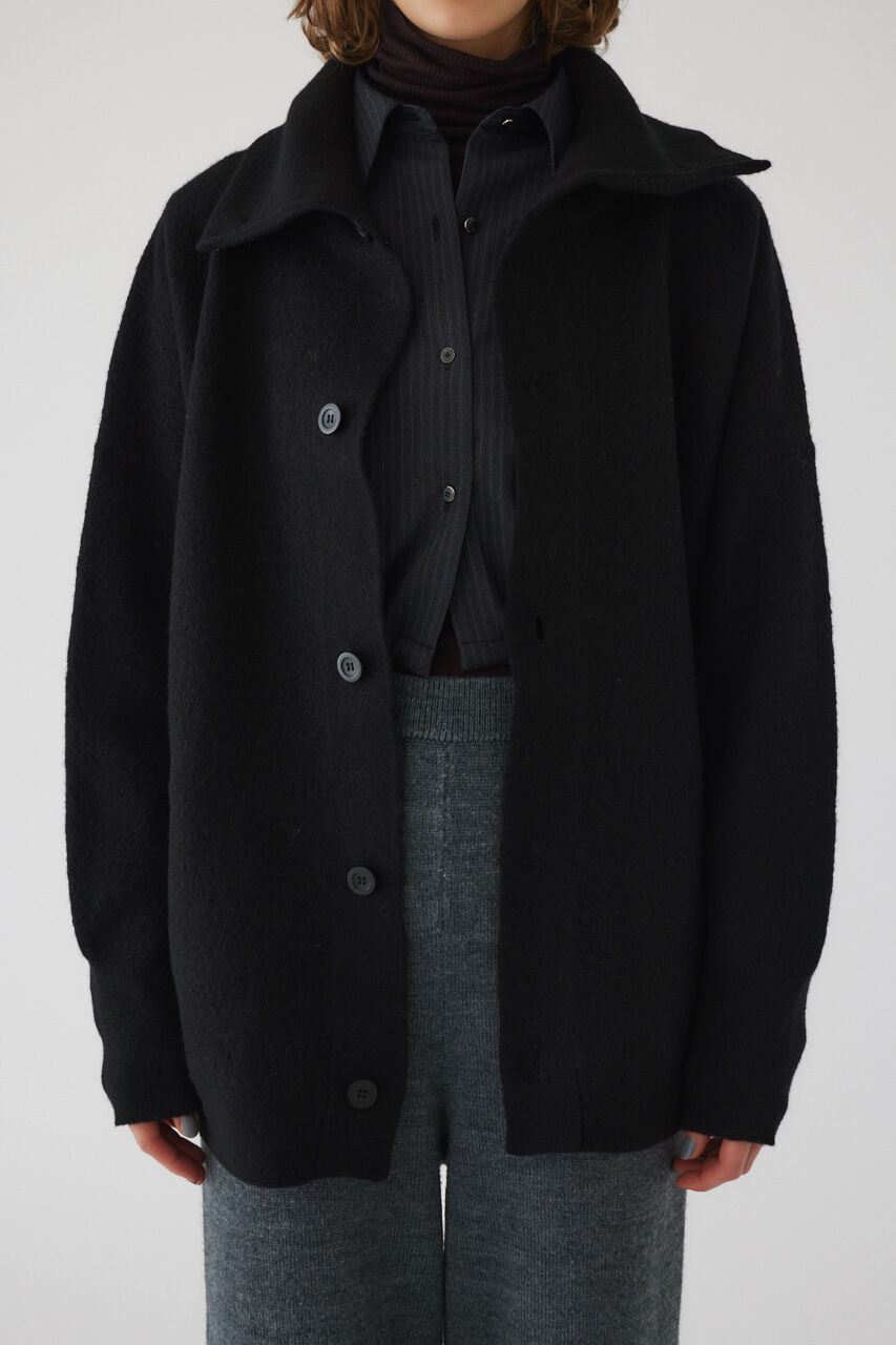 RIM.ARK 「Turtleneck wide knit CD」|カーディガン|