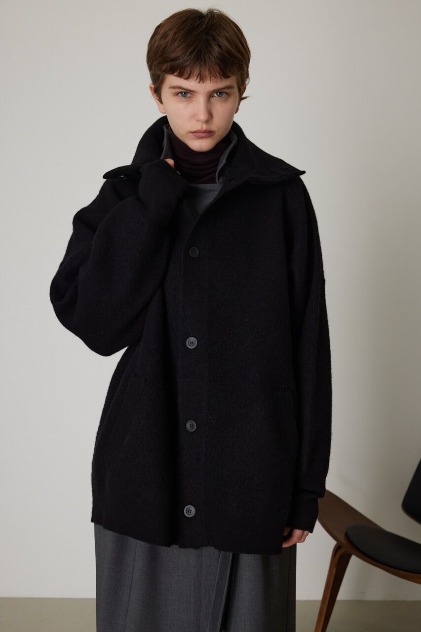 RIM.ARK 「Turtleneck wide knit CD」|カーディガン|