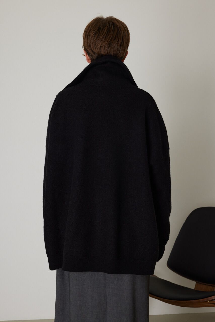 RIM.ARK 「Turtleneck wide knit CD」|カーディガン|