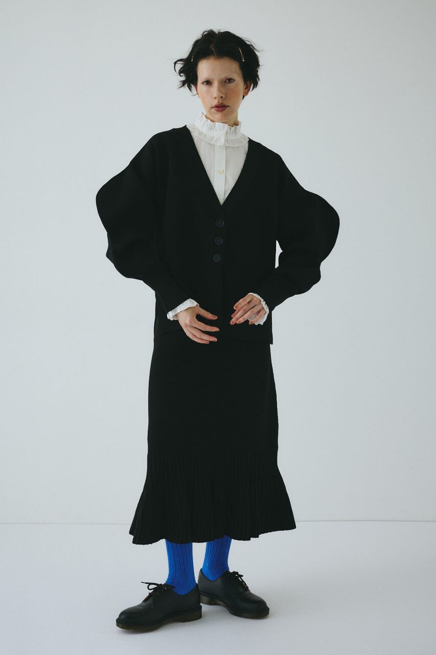 HeRIN.CYE「Mountain sleeve cardigan」|カーディガン|