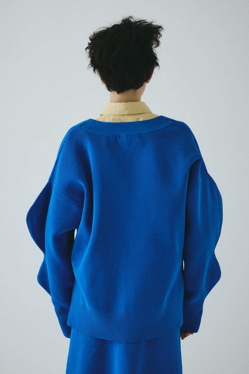 HeRIN.CYE「Mountain sleeve cardigan」|カーディガン|