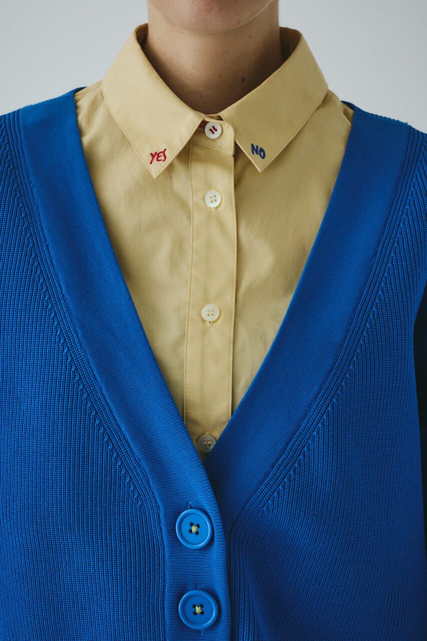 HeRIN.CYE「Mountain sleeve cardigan」|カーディガン|