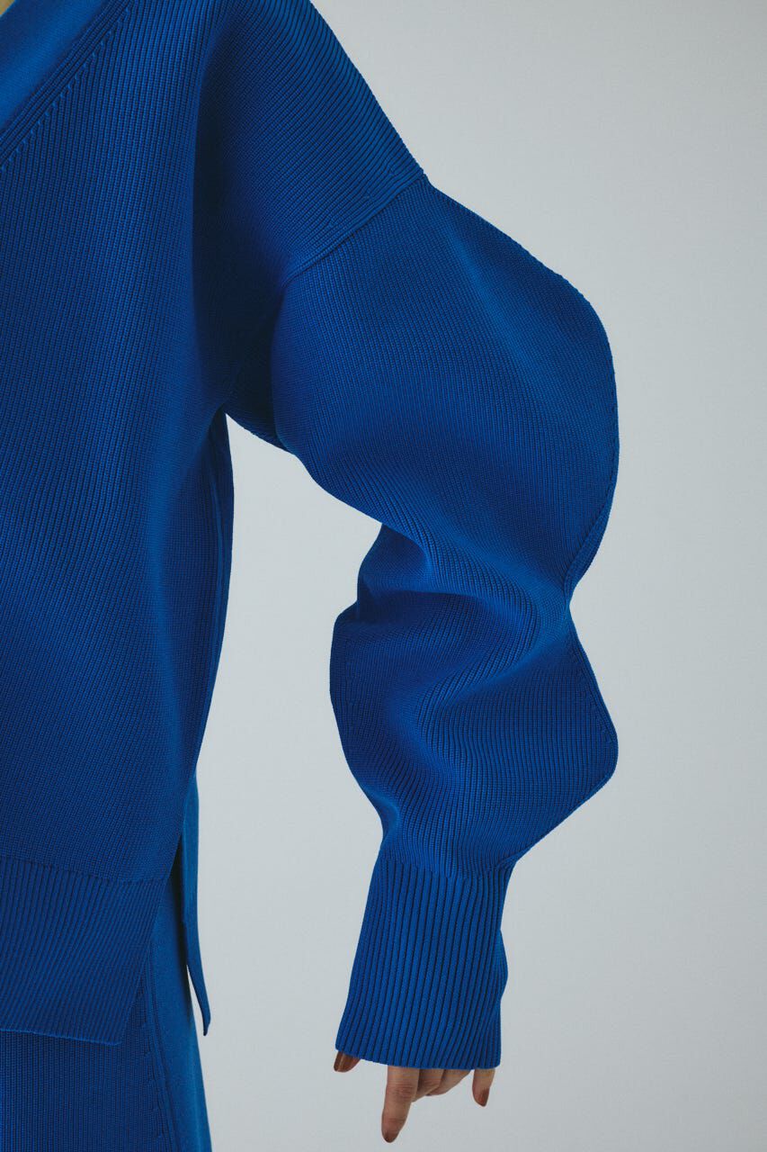 HeRIN.CYE「Mountain sleeve cardigan」|カーディガン|