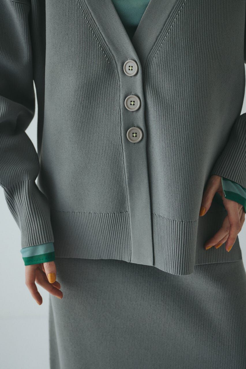 HeRIN.CYE「Mountain sleeve cardigan」|カーディガン|