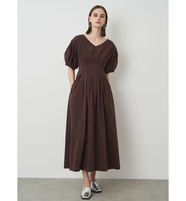 ELENDEEK「FORM SLEEVE WAIST TUCKED OP」|ワンピース|