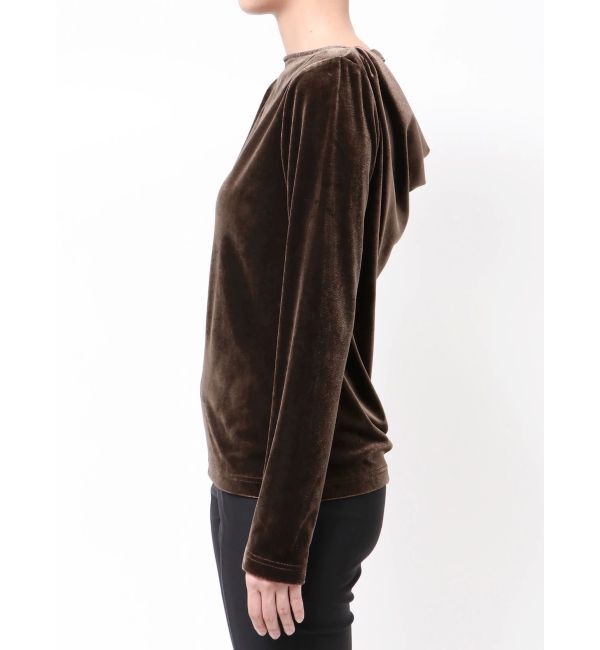 ELENDEEK「VELOUR DRAPE CS」|Tシャツ・カットソー|