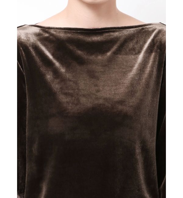 ELENDEEK「VELOUR DRAPE CS」|Tシャツ・カットソー|