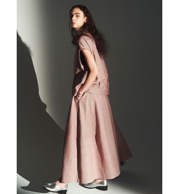 ELENDEEK「【Dickies&times;ELENDEEK】STAND ZIP VEST」|ダウンベスト・ベスト|