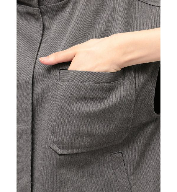 ELENDEEK「【Dickies&times;ELENDEEK】STAND ZIP VEST」|ダウンベスト・ベスト|