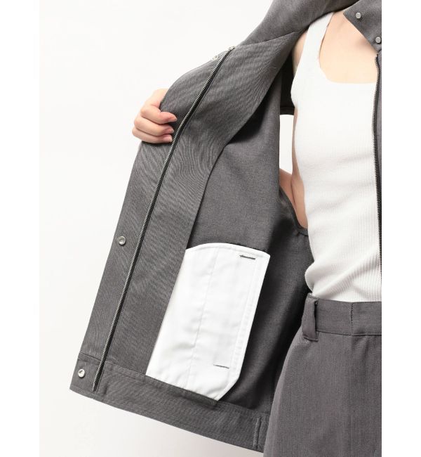 ELENDEEK「【Dickies&times;ELENDEEK】STAND ZIP VEST」|ダウンベスト・ベスト|