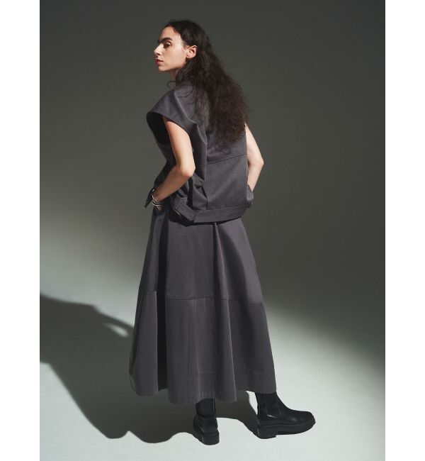 ELENDEEK「【Dickies&times;ELENDEEK】STAND ZIP VEST」|ダウンベスト・ベスト|