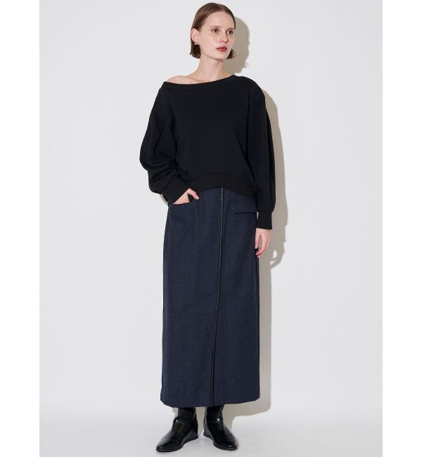 ELENDEEK「BOAT NECK SWEATSHIRT」|Tシャツ・カットソー|