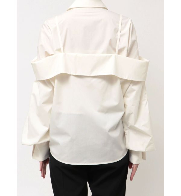 ELENDEEK「LAYERED OFF SHOULDER SH」|シャツ・ブラウス|